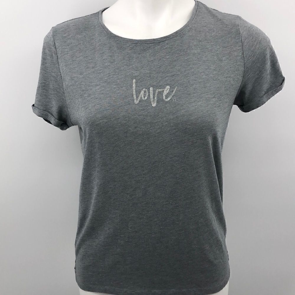 Victoria’s Secret heather gray pajama top
